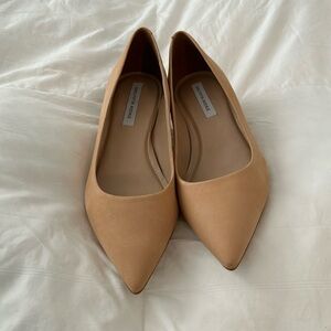 Saks Fifth Avenue Brand new suede kitten heels